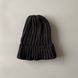 В'язана шапочка "Pumpkin” Black