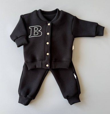 Набір: Штани +Бомбер "Black" N.Shtany(ZNBase)Black+Bomber(Base)TotalBlack-74 фото