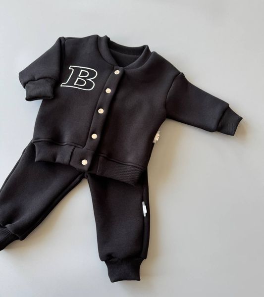 Набір: Штани +Бомбер "Black" N.Shtany(ZNBase)Black+Bomber(Base)TotalBlack-74 фото