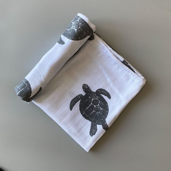 Муслиновая пелёнка "Turtles" Pel(musl)-turtle-90 фото