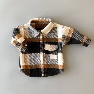 Сорочка - куртка Black/Toffee Sorochka-BlckToffee-80 фото