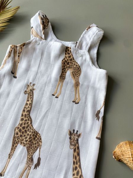 Пісочник мусліновий "Giraffes" 74,80р PesBamboo-Giraf-74 фото